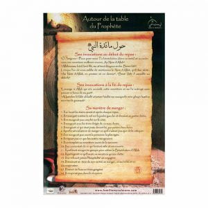Autour de la table du Prophète (BS) — Invocations islamiques arabe-français Famille Musulmane