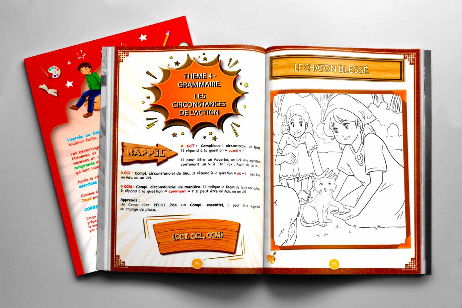 Cahier de Vacances (français CM2-6°) — Activités islamiques ludiques Famille Musulmane