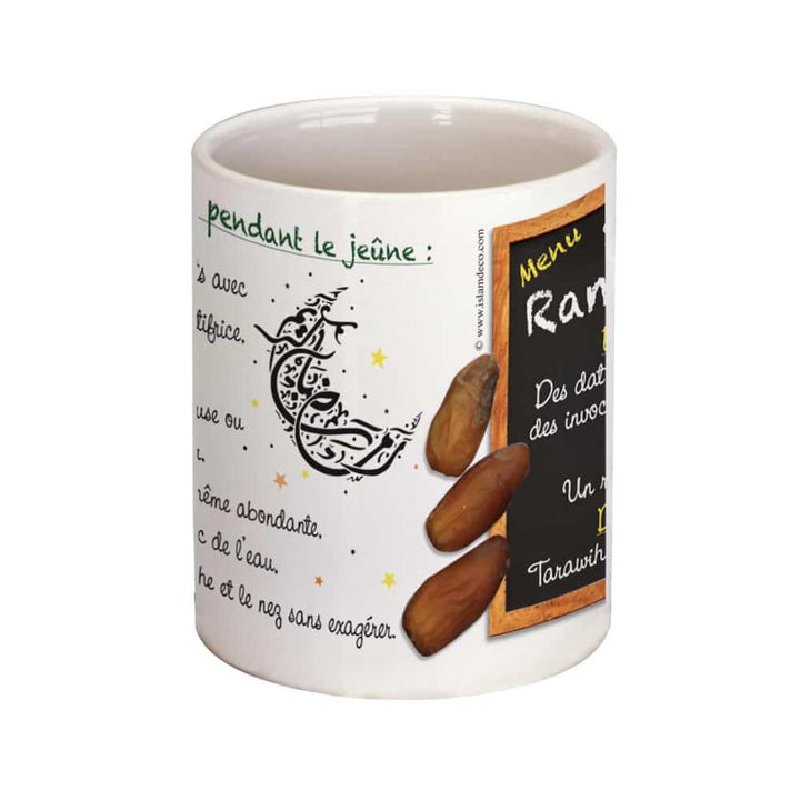 Mug menu spécial Ramadan — Cadeau islamique original