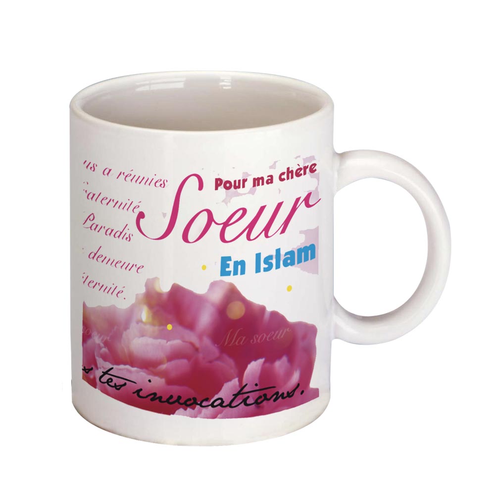 Mug soeur — Cadeau islamique original
