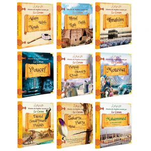 Histoires des Prophètes racontées par le Coran Pack 9 Livres — Histoire islamique pour enfants Famille Musulmane