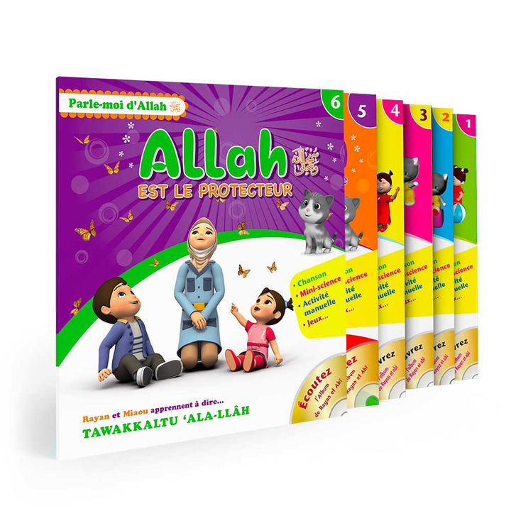 Série Parle-moi d'Allah (le pack 6 livres) — Éducation islamique illustrée Famille Musulmane