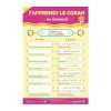 Le pack 4 posters effaçables r/v — Apprendre et comprendre le Coran Famille Musulmane