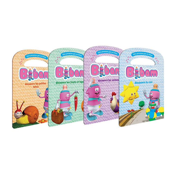 Bibam (pack de 4 livres) — Éveil islamique pour bébés Famille Musulmane