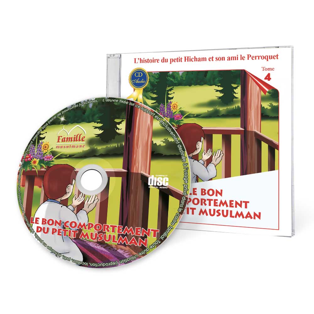 Collection Hicham Pack 4 livres et CD — Éducation islamique avec Hicham Famille Musulmane