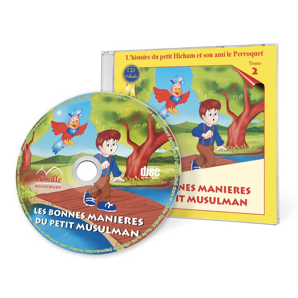 Collection Hicham Pack 4 livres et CD — Éducation islamique avec Hicham Famille Musulmane