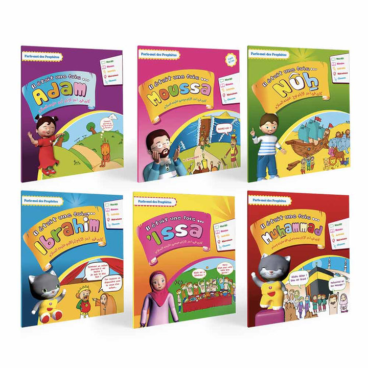 Série Parle-moi des Prophètes (Pack 6 livres) — Histoire islamique pour enfants Famille Musulmane