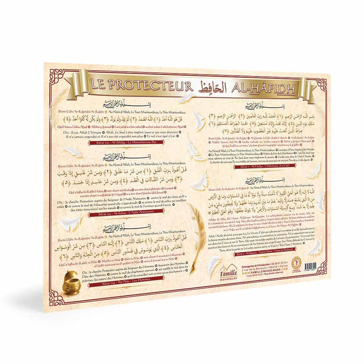 Le Protecteur (Collection parchemin) — Invocations islamiques arabe-français Famille Musulmane